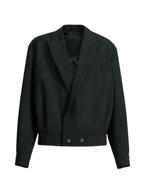 Balmain 투버튼 울 재킷