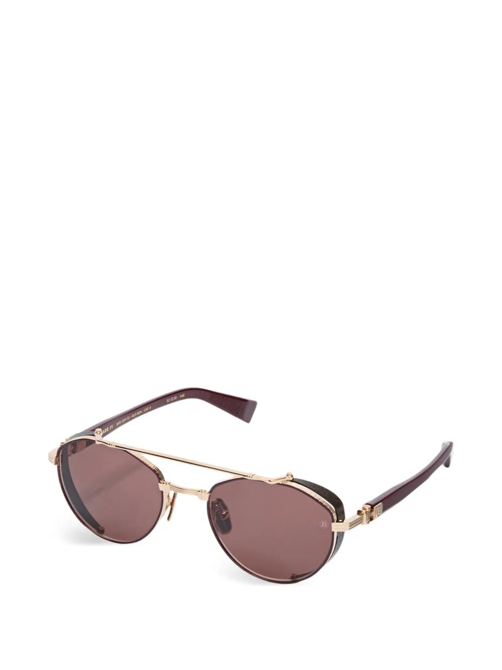 Balmain Eyewear Brigade-IV sunglasses - Oro