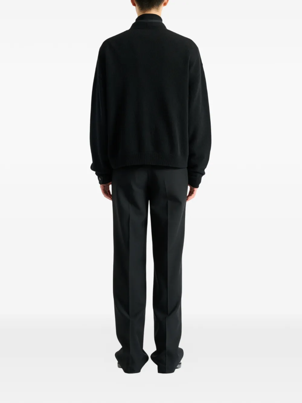 Balmain Vest van verantwoord kasjmier Zwart