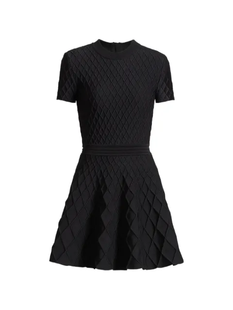 Balmain flared knit dress
