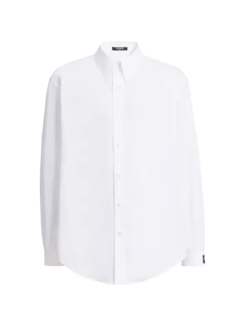 Balmain Balmain Paris shirt in cotton poplin