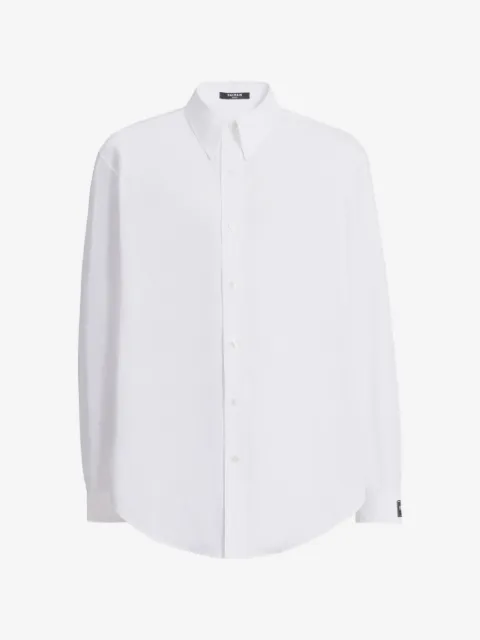 Balmain Balmain Paris shirt in cotton poplin