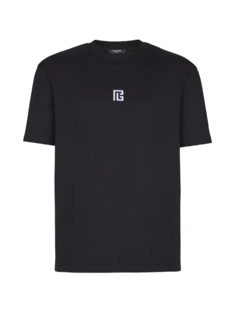 Balmain T-shirt with embroidered logo