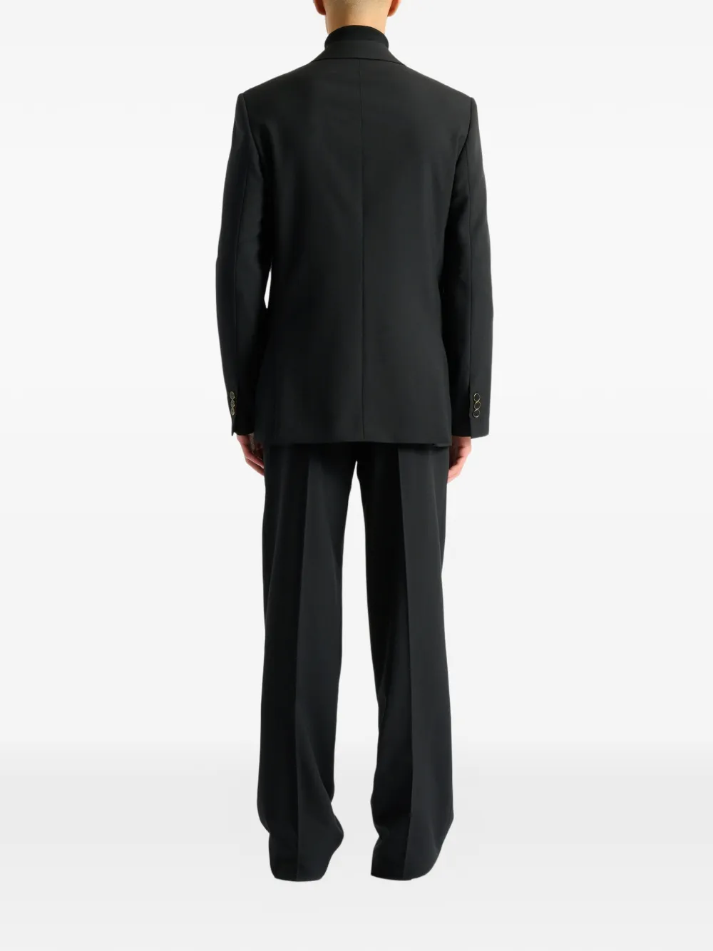 Balmain Wollen blazer met 2 knopen Zwart