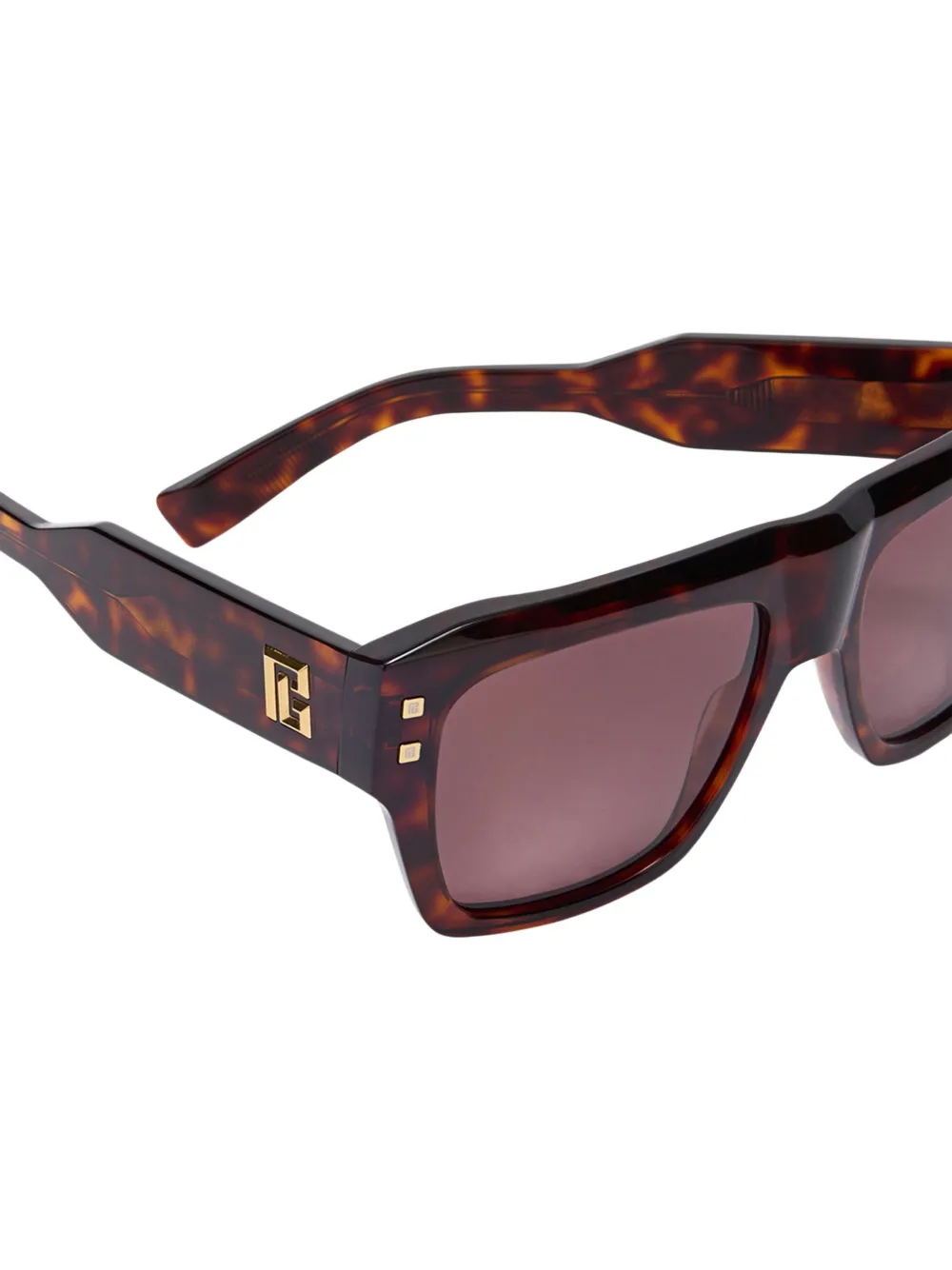 Balmain Eyewear B-Scene zonnebril Bruin