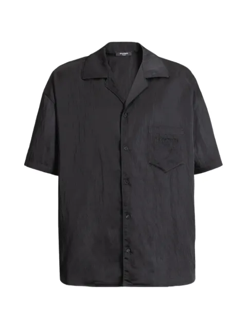 Balmain Balmain Paris shirt in textured nylon