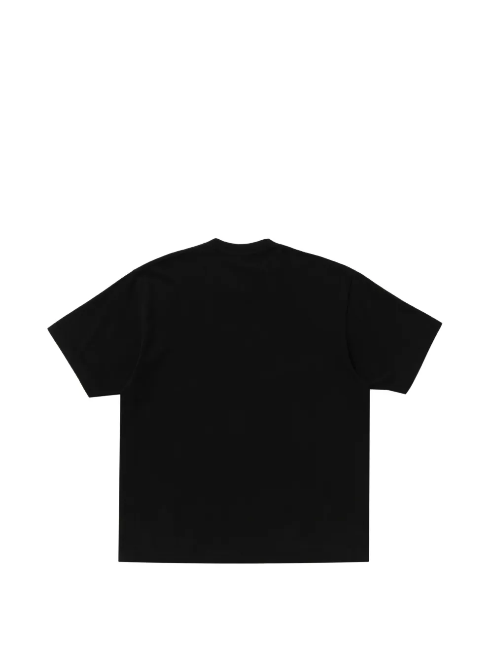 A BATHING APE College katoenen T-shirt met logo Zwart