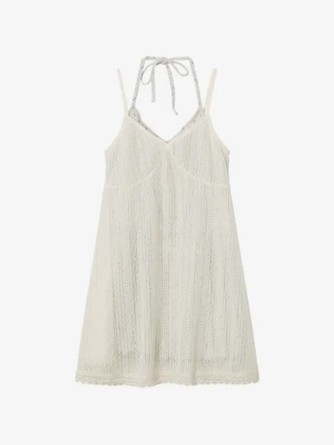 b+ab vestido corto a capas