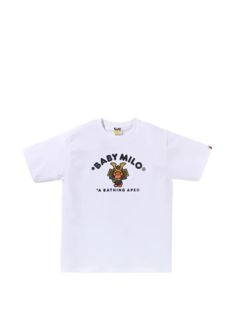 A BATHING APE® Kabuto Baby Milo graphic-print cotton T-shirt