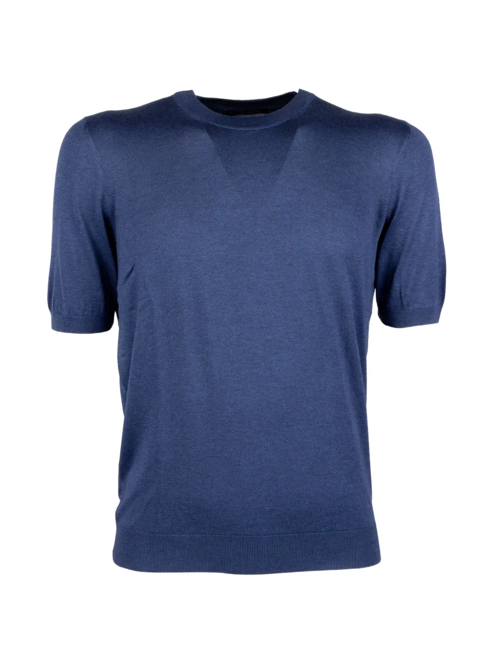 Tagliatore short-sleeve knitted T-shirt - Blu