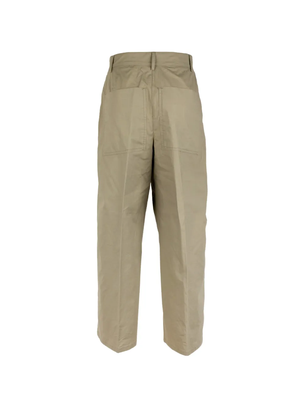 Seventy Geplooide broek met kwastje Groen