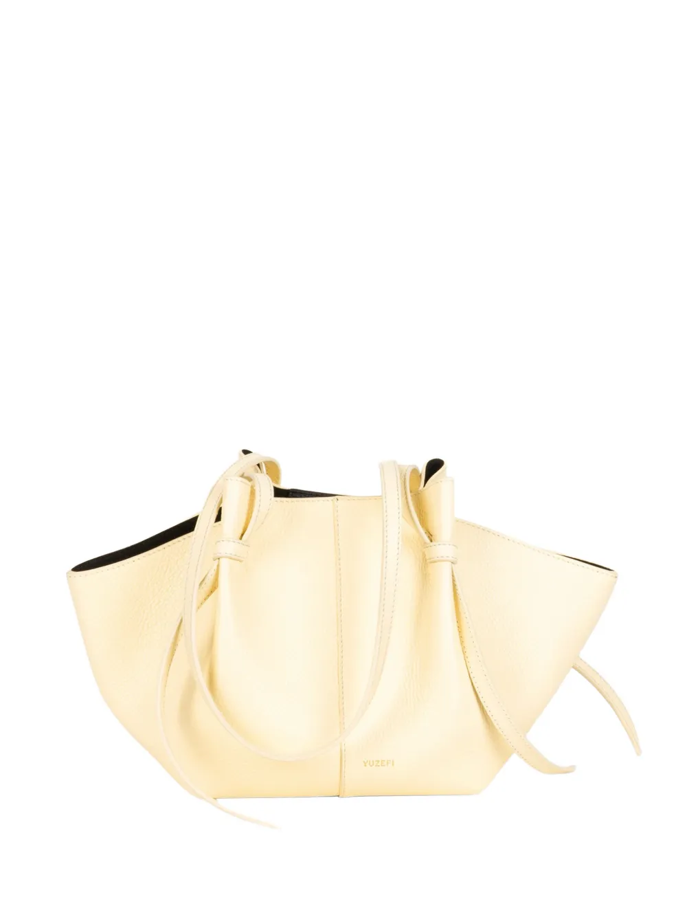 Yuzefi Mochi leather clutch bag - Toni neutri