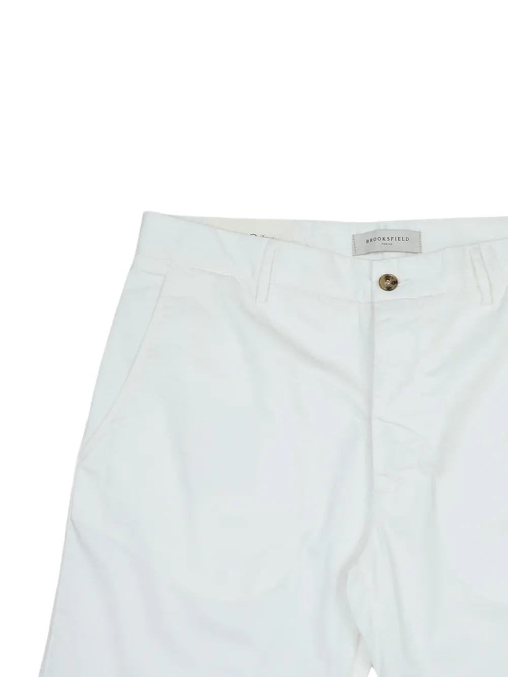  Brooksfield Bermudas Chino - Blanco 