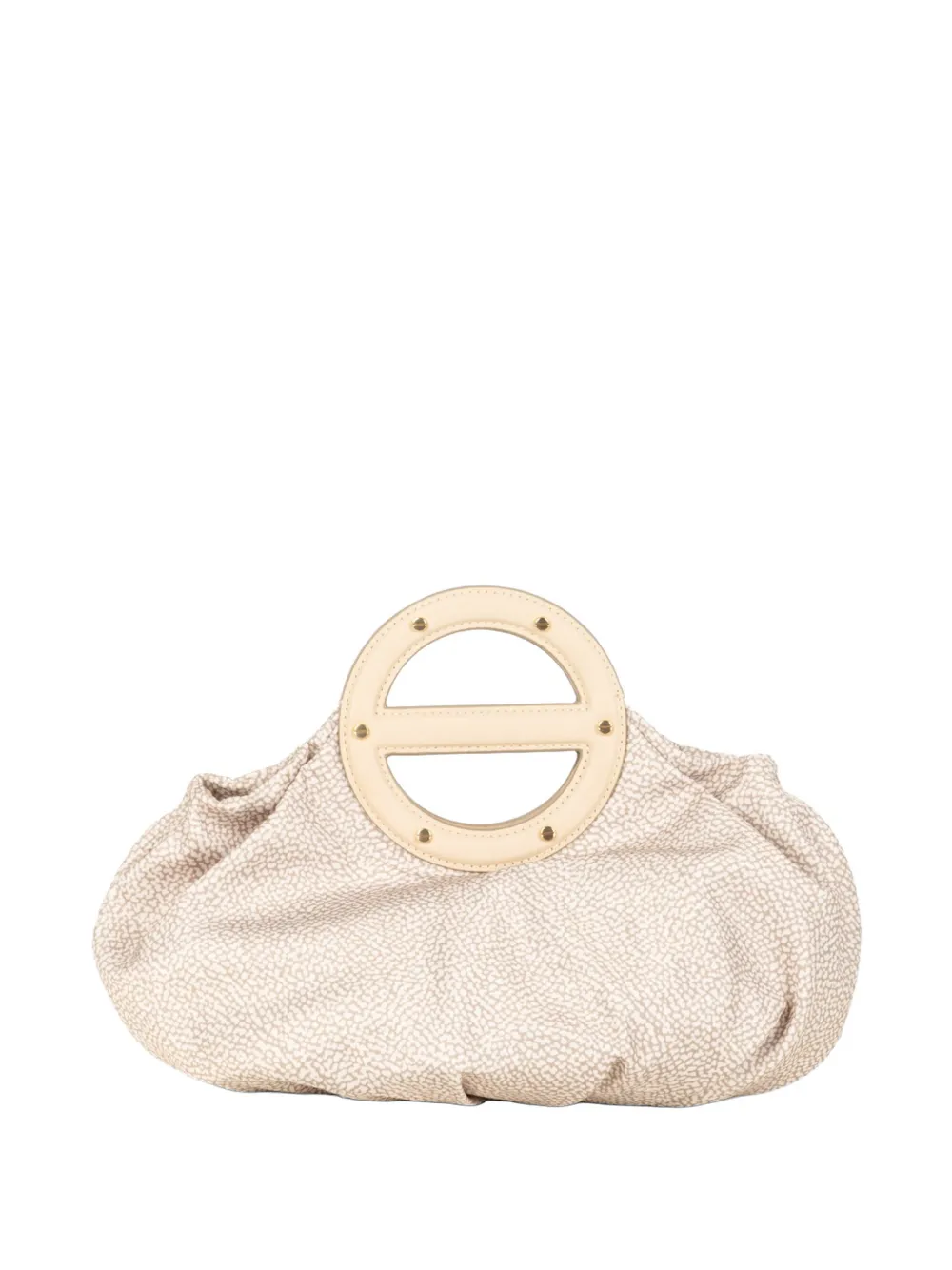 Borbonese small Vis A Vis clutch bag - Bianco
