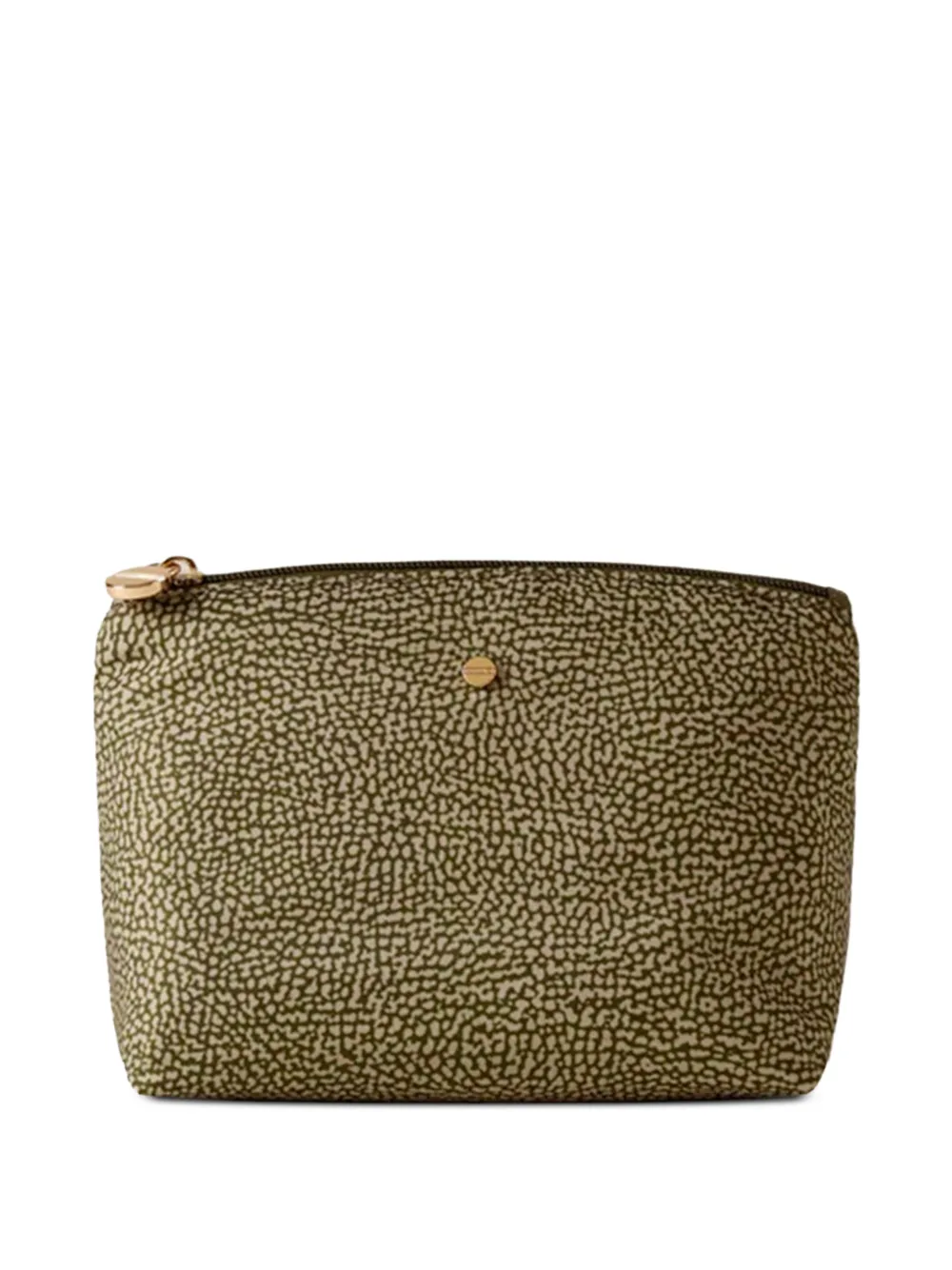 Borbonese Eye of Partridge makeup bag - Verde