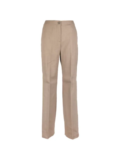 Seventy pantalones con pinzas y pretina elástica