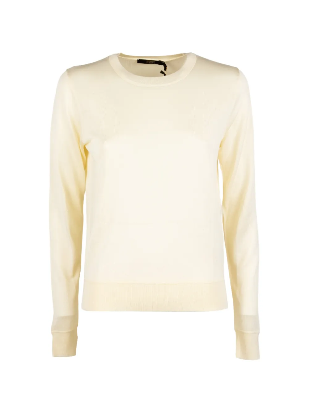Seventy ribbed-trim sweatshirt - Toni neutri