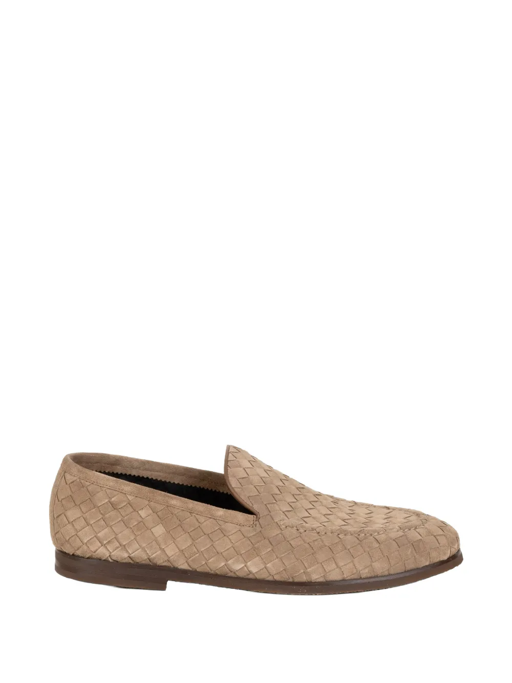 Neil Barrett woven loafers - Marrone