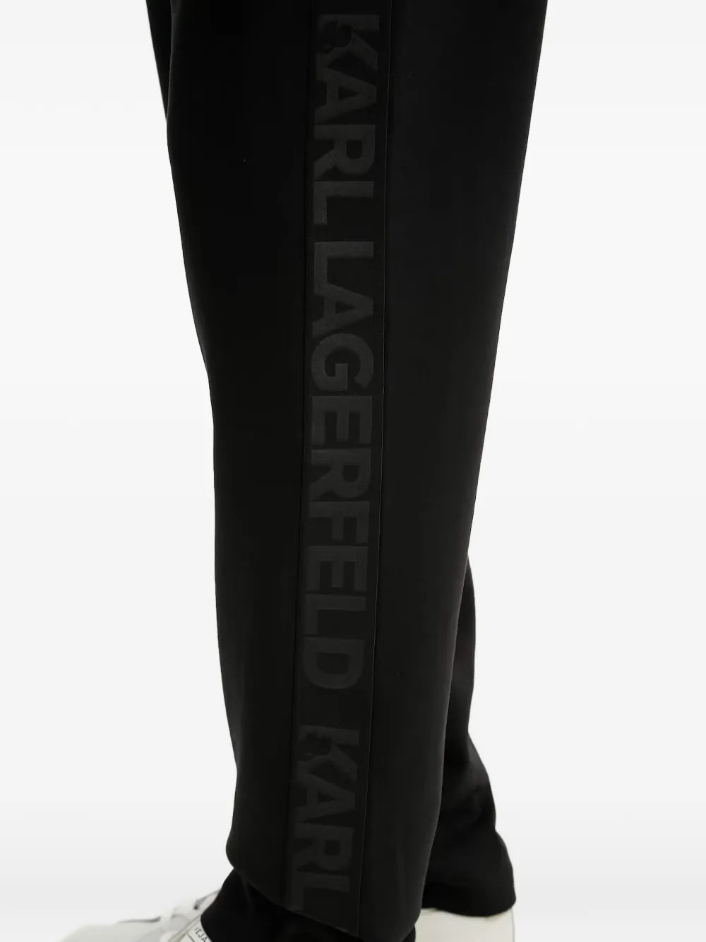Karl Lagerfeld Trainingsbroek met trekkoord Zwart