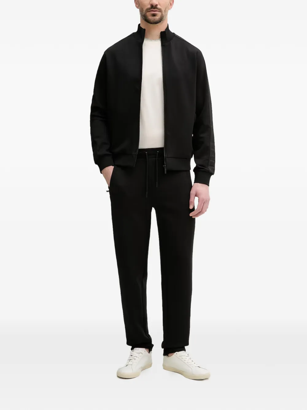 Karl Lagerfeld Trainingsbroek met trekkoord Zwart