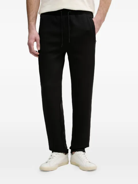 Karl Lagerfeld logo-tape drawstring track pants
