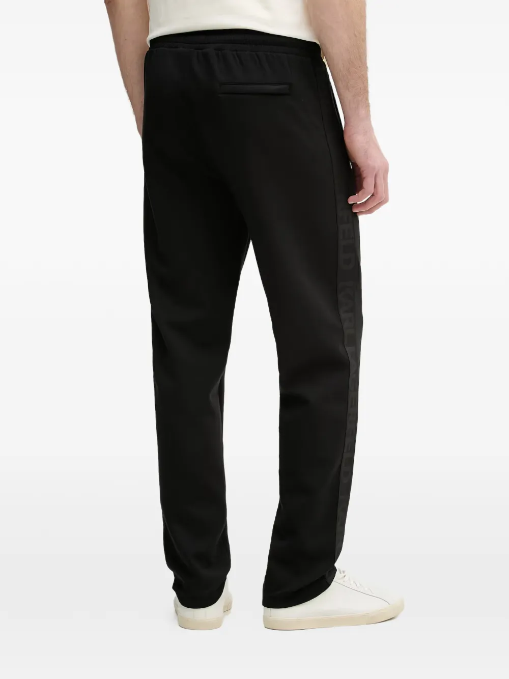 Karl Lagerfeld Trainingsbroek met trekkoord Zwart