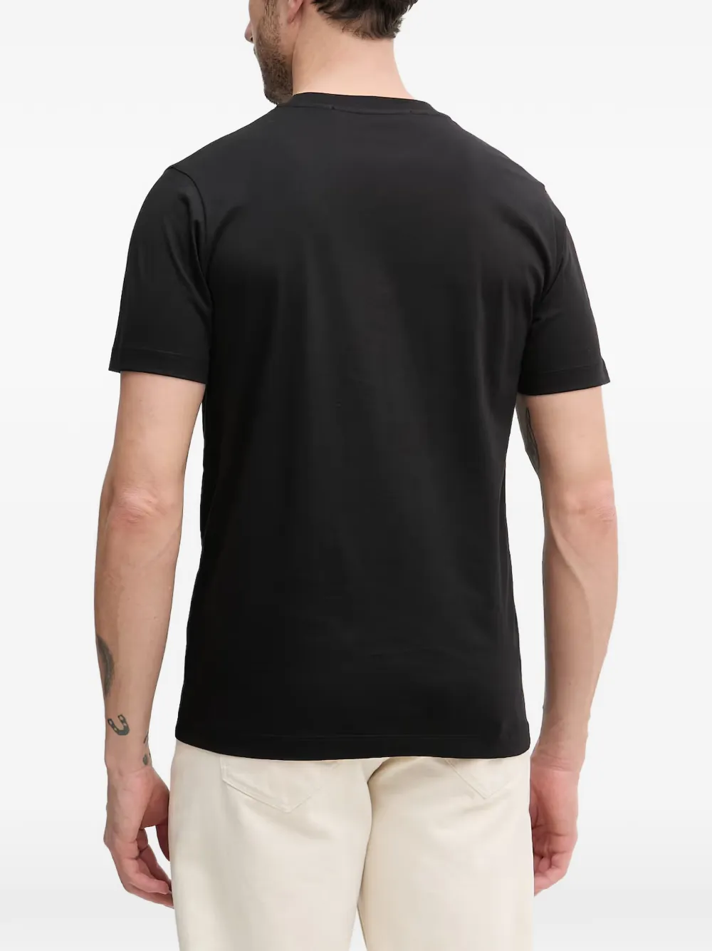 Karl Lagerfeld T-shirt met logoprint Zwart