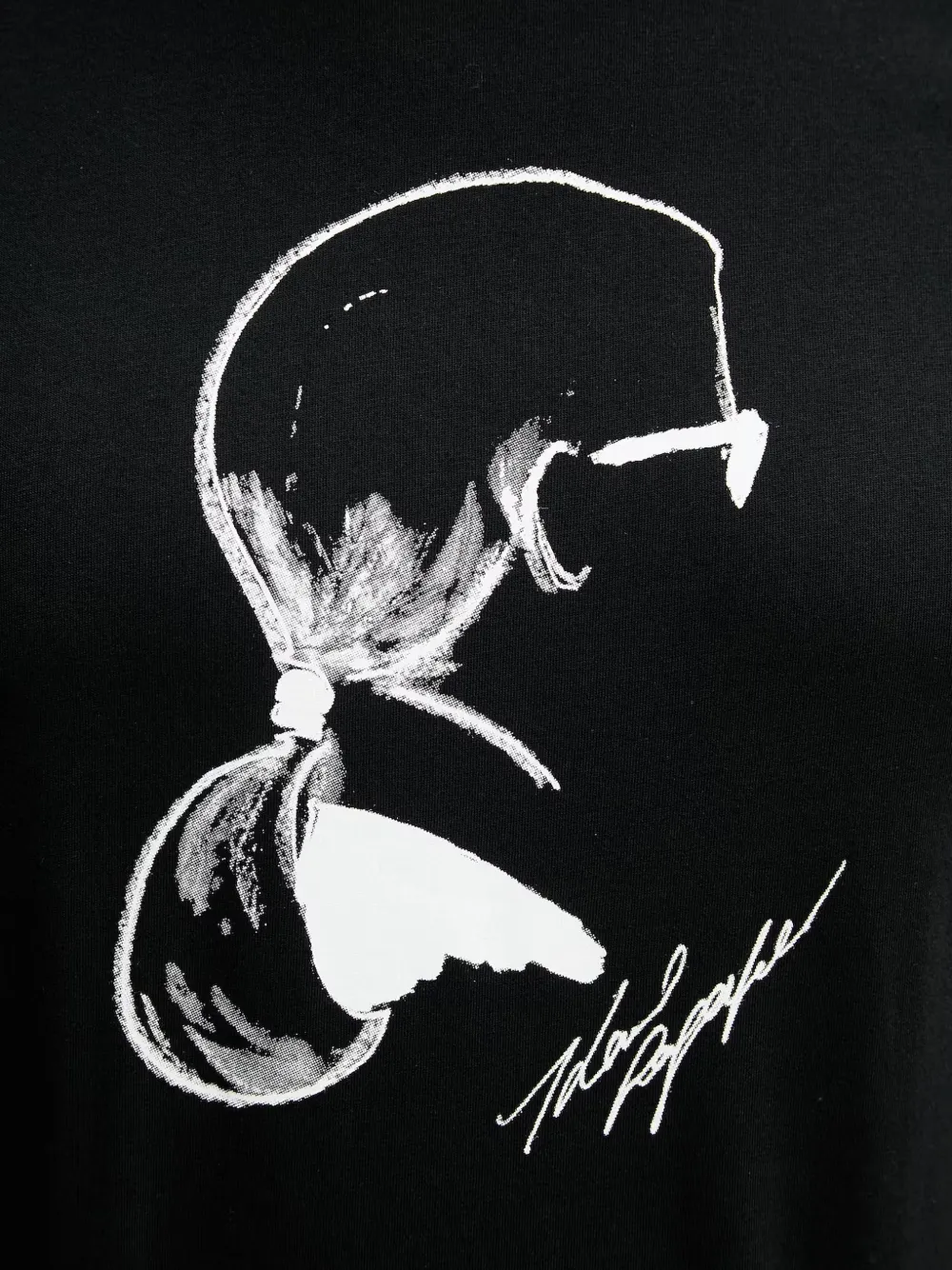 Karl Lagerfeld T-shirt met grafische print Zwart