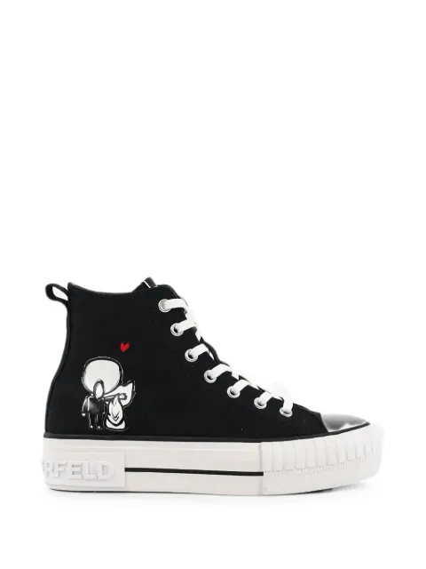 Karl Lagerfeld Kampus Max high-top sneakers