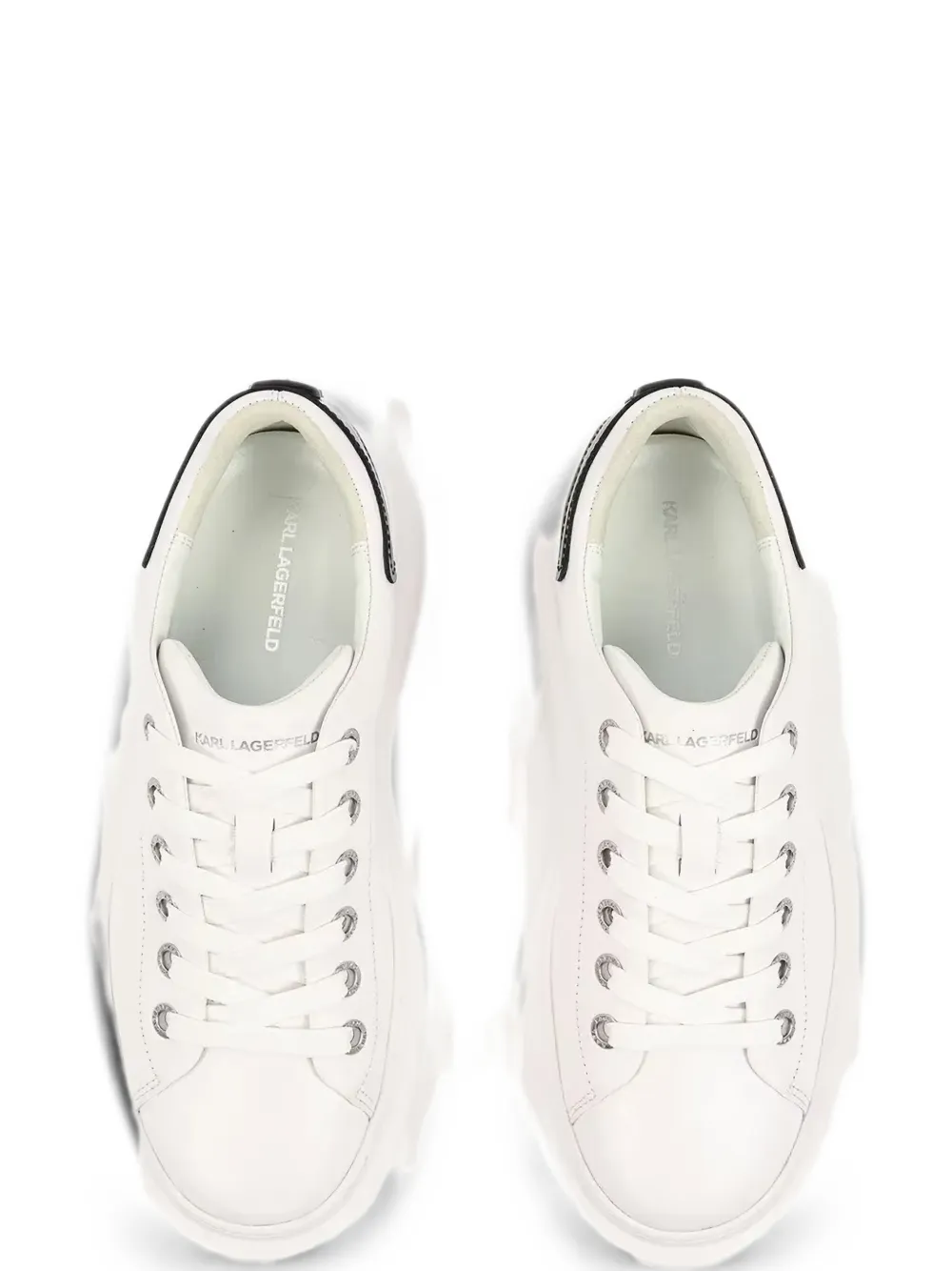 Karl Lagerfeld Kore logo-plaque chunky-sole sneakers Wit