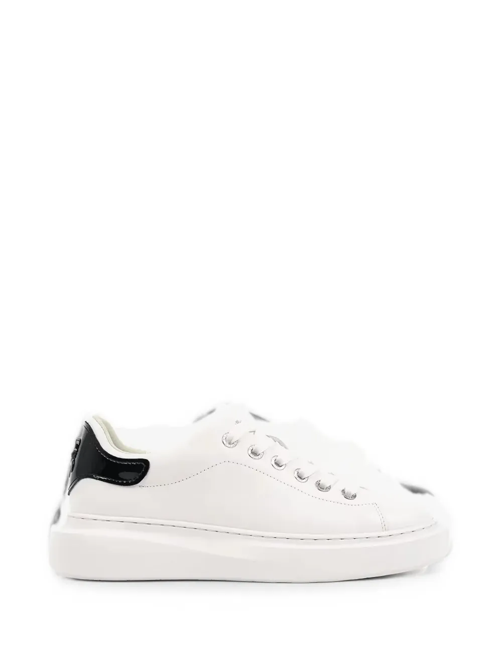 Karl Lagerfeld Kore logo-plaque chunky-sole sneakers Wit