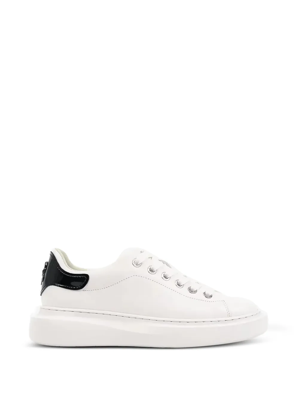 Karl Lagerfeld Kore logo-plaque chunky-sole sneakers - Weiß