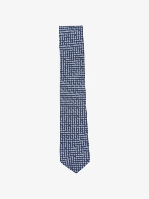 Ferragamo corbata con estampado Gancini