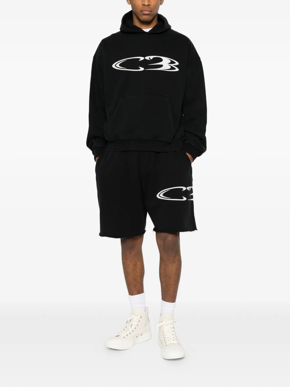 COLE BUXTON Cb Surf Decal ショートパンツ | ブラック | FARFETCH JP