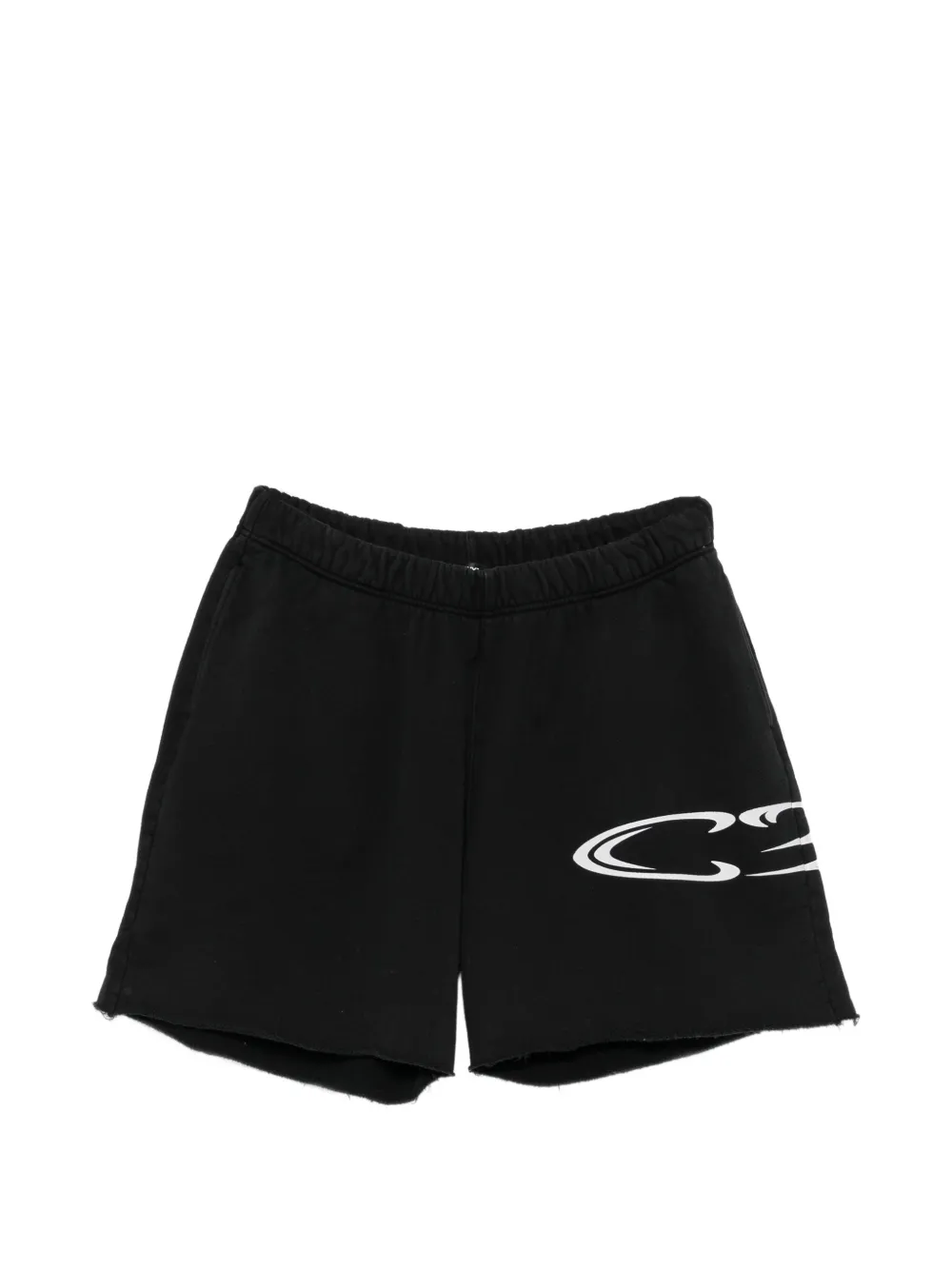 COLE BUXTON Cb Surf Decal logo-print shorts - Nero