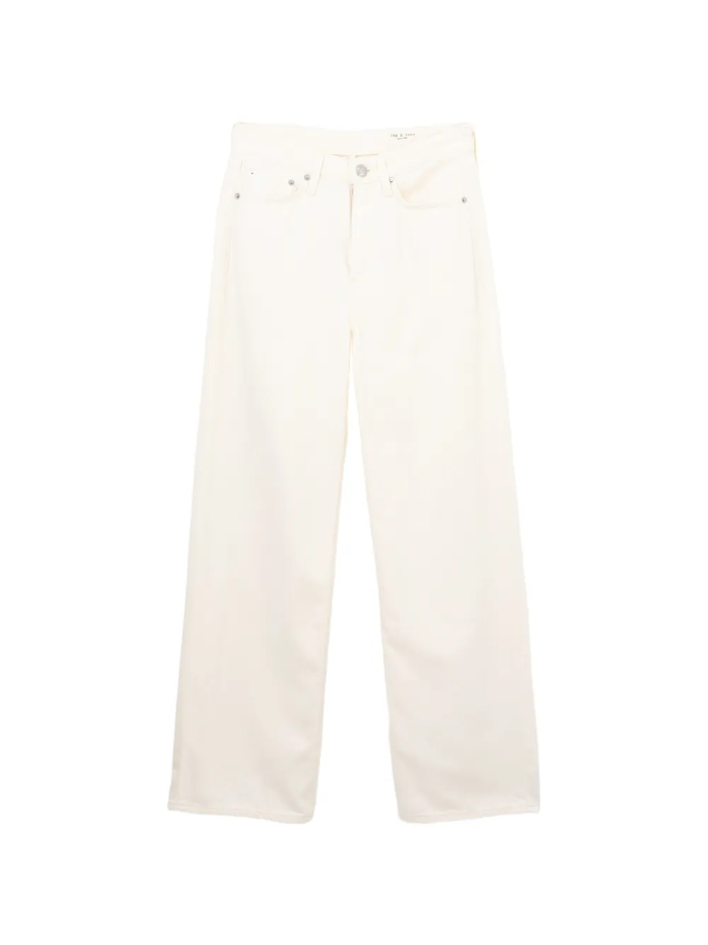 rag & bone Jeans mit weitem Bein - Nude