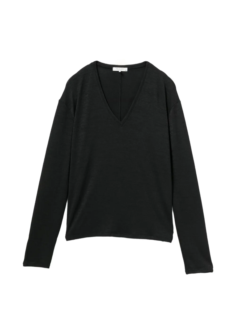 Rag & bone Top met V-hals Blauw