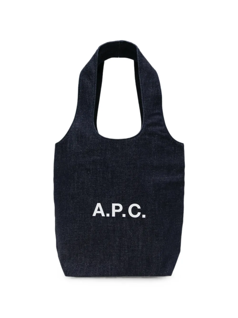 A.P.C. Borsa tote Ninon piccola - Blu