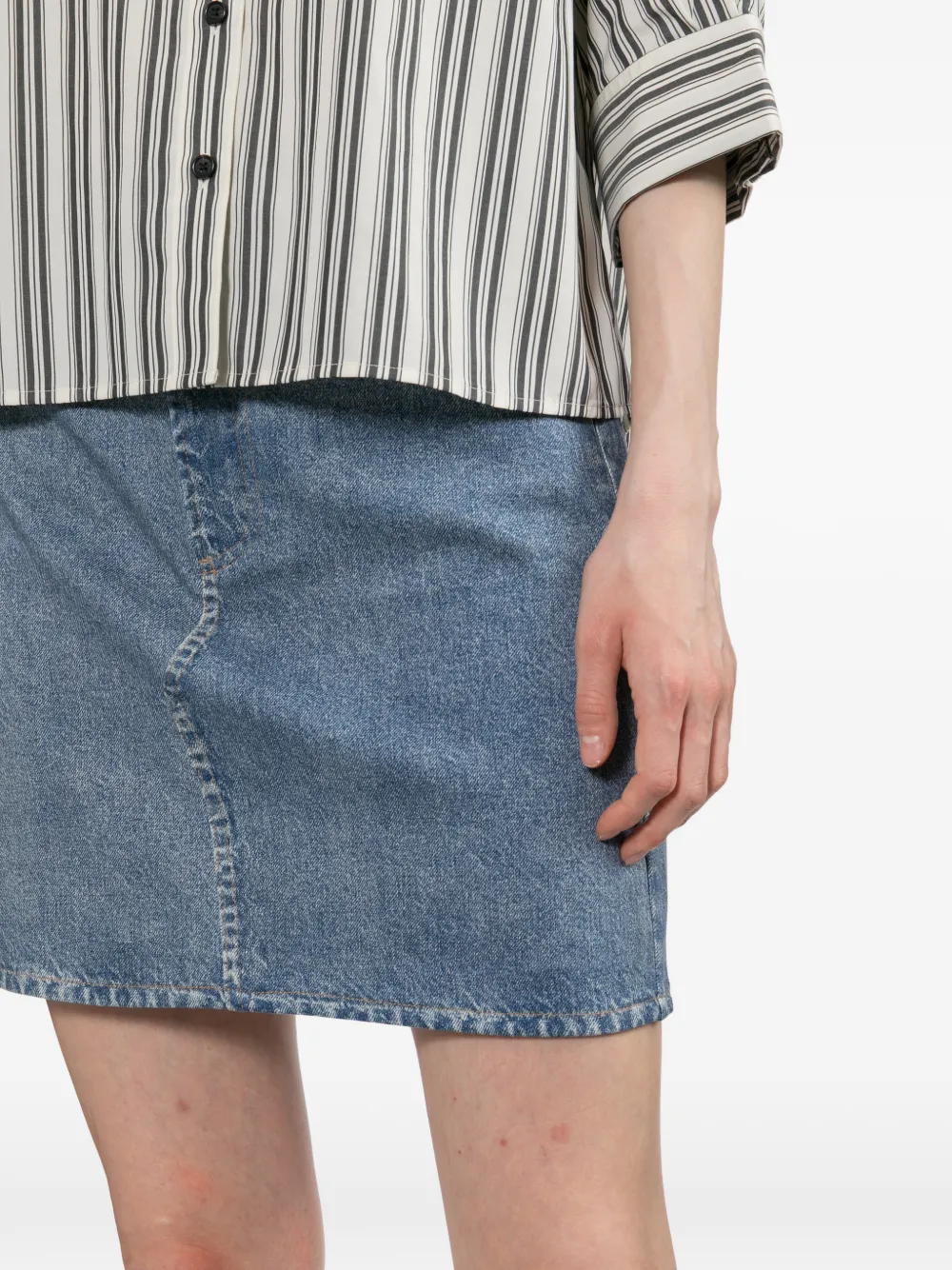 rag & bone Miramar Ponte mini-rok Blauw