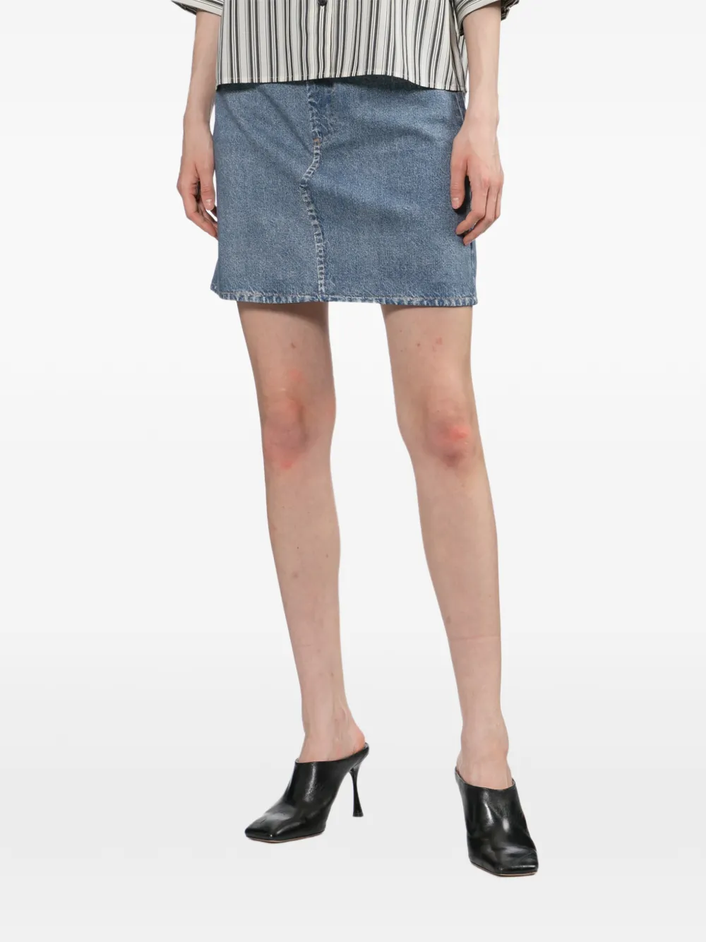 rag & bone Miramar Ponte mini-rok Blauw