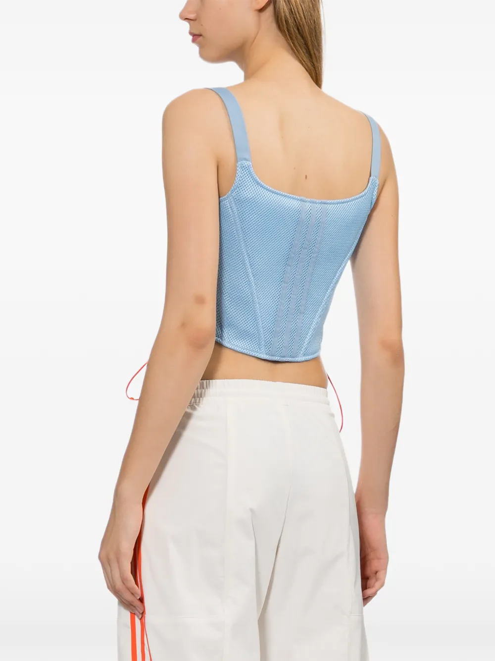 adidas Miaou korset Blauw