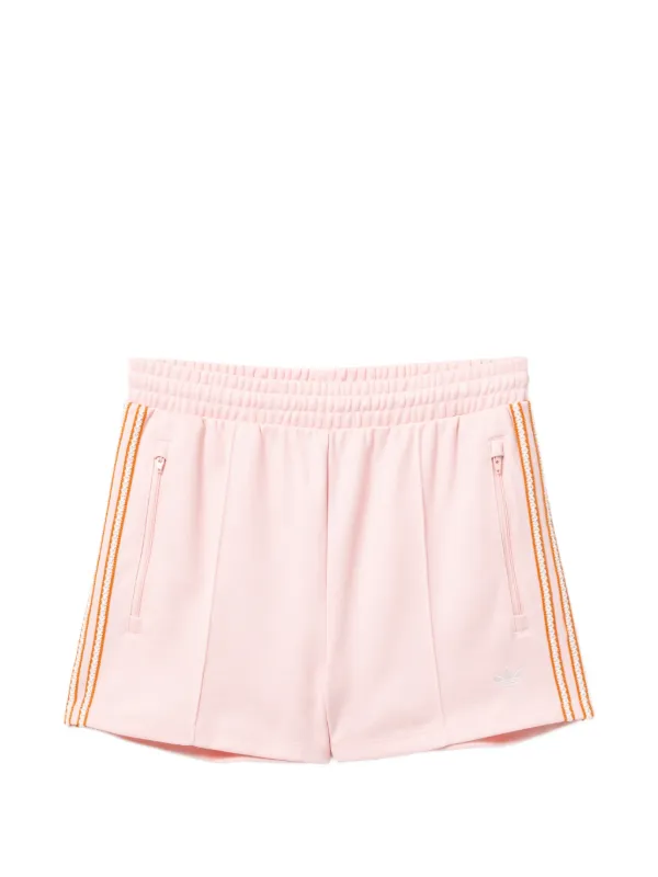 Adidas クロシェストライプ ショートパンツ | ピンク | FARFETCH JP