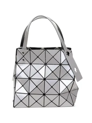 Bao Bao Issey Miyake Prism メタリック ハンドバッグ | シルバー