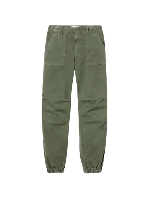 Nili Lotan Elasticated-cuff Trousers in Green