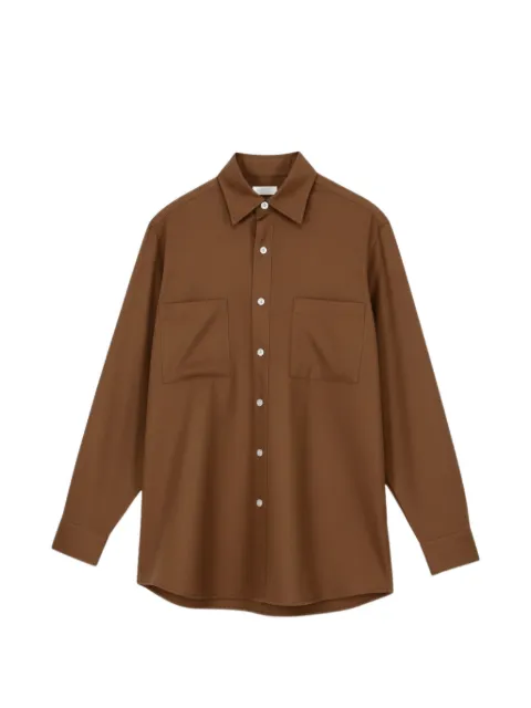 Cellar Door Paul patch-pocket shirt