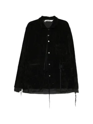 トップス Midorikawa mesh long sleeve shirts トップス Midorikawa mesh long sleeve shirts Mesh Crossover Long