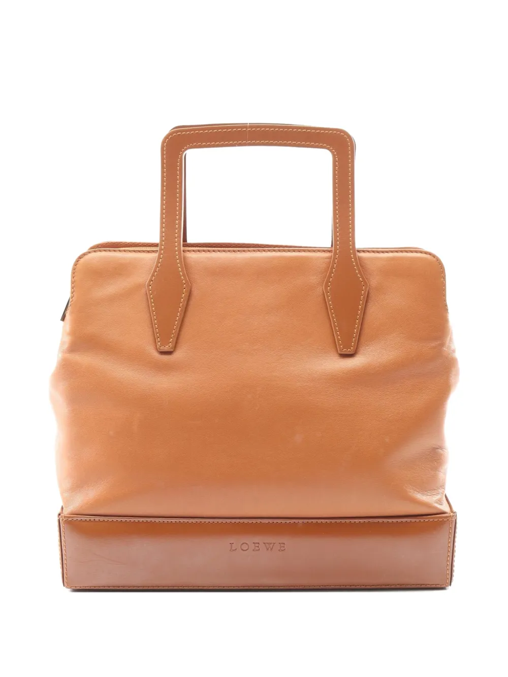 Loewe Pre-Owned 2000s leather handbag - Brown
