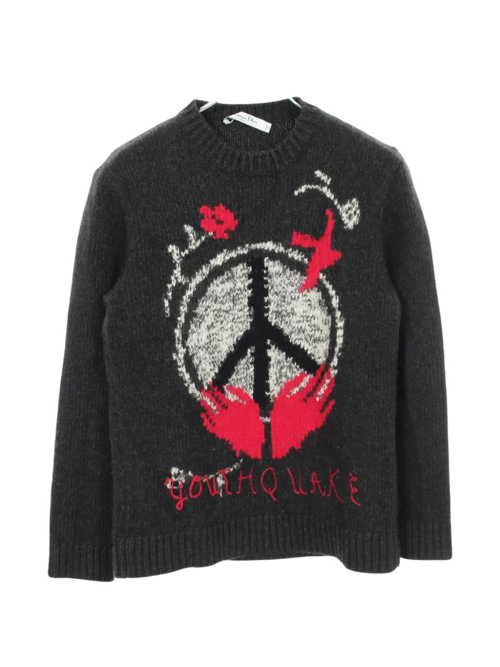 Christian Dior Pre-Owned 2020s Youthquake long-sleeve sweater - Grigio