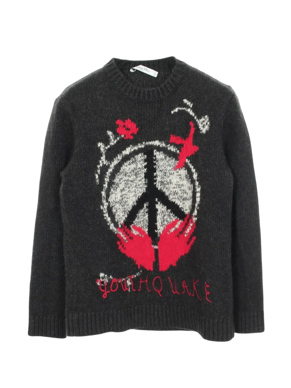 Christian Dior Pre-Owned 2020s Youthquake long-sleeve sweater - Grigio