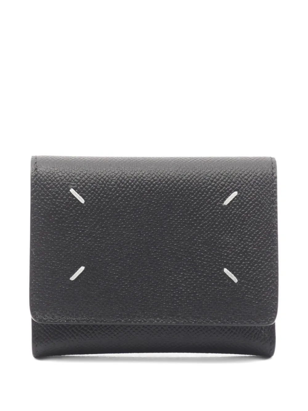 Maison Martin Margiela Pre-Owned 20s stitches trifold wallet - Nero
